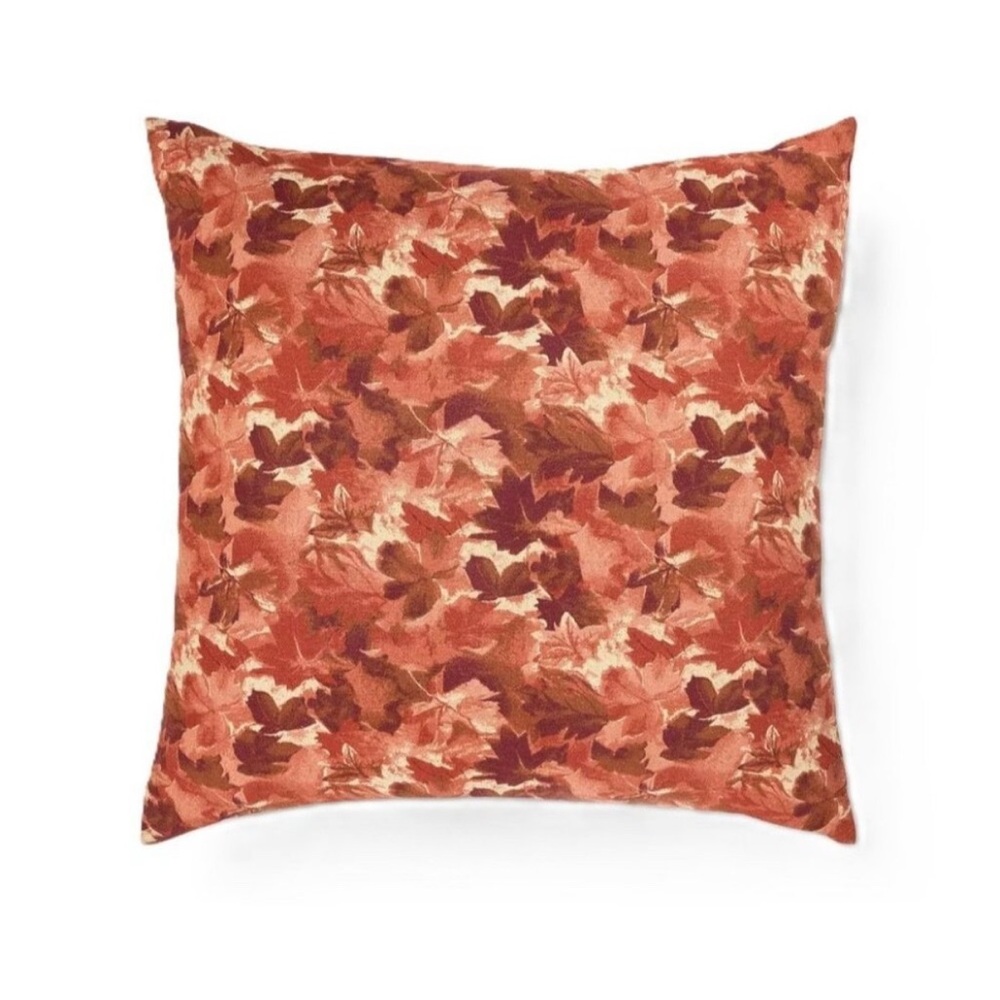 24”X24” Fall leaves oversized throw pillow- Threahold designed with Studio McGee